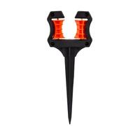 Guía de manguera de jardín - Protección ligera para manguera, soportes para tubos para parterres, césped, invernadero, plantas, coche y exterior