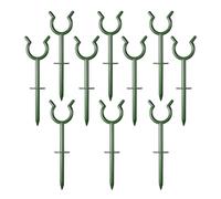 Guía de manguera, soportes de manguera de jardín, juego de estacas de guía, soporte de riego para protección de plantas, soporte de riego para patio, patio, entrada, bordes pavimentados