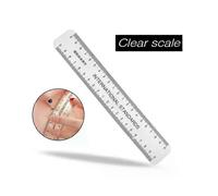 Guía de maquillaje semipermanente universal, nueva, 1 pieza, regla, herramientas de medición, plantilla