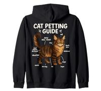 Guía De Mascotas para Gatos Maine Coon Funny Cat Lover Sudadera con Capucha