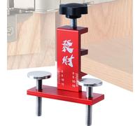 Guía de Montaje para Puertas de Gabinete | Posicionador Ajustable de Aleación de Aluminio - Plantillas De Instalación Para Gabinetes Con Marco Frontal - pour Frire, Sauter, le Poulet, le Bœuf, les Œuf