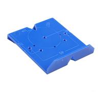 Guía de perforación de agujeros de bisagra ABS para armarios y puertas de muebles con plantilla de posicionamiento de agujeros de 35 mm/40 mm para una instalación precisa de la bisagra