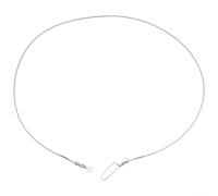 Guía de pesca de fluorocarbono para agua salada y agua dulce, resistente a la abrasión, hundimiento rápido, paquete de 12/24, 6-24 pulgadas, 20-80 libras con broche giratorio (24-60 libras)