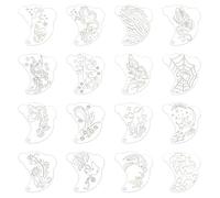 Guía de pintura facial fácil de usar, plantilla de dibujo para diseños simétricos en la piel, perfecta para artistas, profesores, eventos, accesorios de pintura facial