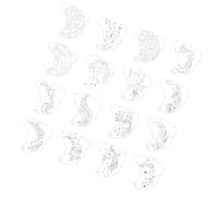 Guía de pintura facial fácil de usar, plantilla de dibujo para diseños simétricos en la piel, perfecta para artistas, profesores, eventos, plantilla de arte facial