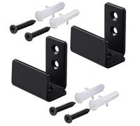 Guía de piso ajustable de acero al carbono para puertas correderas montadas en la pared de granero diseño práctico para una fácil instalación