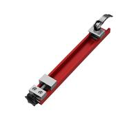 Guía de pista de sierra circular - Soporte de herramientas de precisión, 36cm Woodworking Cutter Attachment Gear, Universal Framing Engraving Lumber Hardware, 250g cuerpo de aleación de aluminio |
