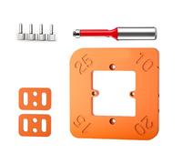 Guía de plantilla de guía de esquina de metal de alta resistencia para una precisión sin esfuerzo en la fabricación de muebles, mejora los detalles de las plantillas de esquina de carpintería