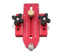 Guía de plantilla para sierra de mesa para carpintería, plantilla de sierra de cinta de mesa para enrutador de aleación de aluminio, herramienta de corte de precisión para cortes