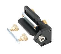 Guía de posición de perforación: herramienta de perforación de ángulo, plantilla de alta precisión de aluminio, fijación de perforación turdy, herramienta de hardware portátil con configuración simple