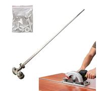 Guía de Posicionamiento - Herramienta de Calibre de Corte, Riel Ajustable de 60 Cm, Guía de Sierra Circular para Carpintería Uso Industrial | Mejoras para el hogar Talleres de construcción metálica Di