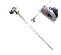 Guía De Posicionamiento Para Madera - Medidor De Corte De Riel Ajustable De 60 Cm | Herramienta De Corte De Riel De Guía De Acero Inoxidable Para Carpintería Metálica, Mejora De Hábitat, Talleres