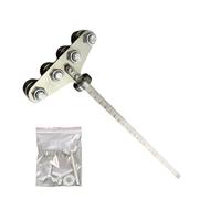 Guía de posicionamiento para mediciones, guía de corte ajustable de 60 cm, herramienta de corte para carpintería, carpintería, metal, bricolaje, industria y construcción