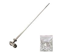 Guía De Posicionamiento Y Corte Preciso Madera | Calibrador De Acero Inoxidable Con 60cm Carril Ajustable | Herramienta De Medición Multifuncional para Cortes Rectos Sierra Circular Carpintería
