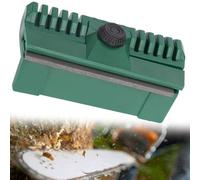 Guía de precisión para motosierras, ayuda de ajuste con doble chapa pulidora para cortes precisos de 90 grados, compatible con sistemas Echo y cadenas de 0,325/3/8 pulgadas, de acero mecanizado CNC