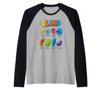Guía De Presas De Escalada: Diversión En La Escalada Y El Camiseta Manga Raglan