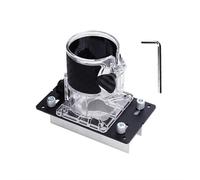 Guía de ranurado resistente con base de acero al carbono y escalas de precisión para reducir la tasa de error en proyectos de carpintería. Accesorio resistente