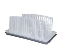Guía de rebanada de pan ajustable - Cortador de pan manual plegable con bandeja de pan | Herramienta multifuncional profesional para un corte uniforme - Perfecto para la cocina del hogar, un