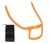 Guía de Recorte de Escote de Bigote para modelador de Barba para Hombres, Herramienta Profesional para Dar Forma a la Barba para salón en casa, Metal Cubierto de Goma con Bolsa de