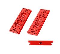 Guía de riel Cola Milano 220/335/440/445 mm Ancho, guía Estrella, Calibre ecuatorial, Placa Sombrero, Accesorios for telescopio, Negro/Rojo Piezas para telescopio astronómico(220 Red)