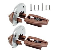 Guía de riel para cajones, piezas de repuesto para cajones de montaje central | Guía de riel de cajón de repuesto para muebles de cocina retro, mesa de buffet