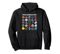 Guía de Rocas Y Minerales Colección Geología Sudadera con Capucha