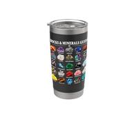 Guía de Rocas Y Minerales Colección Geología Vaso térmico de acero inoxidable de doble pared