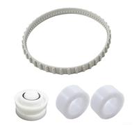 Guía de rodamiento de rodillos limpiador de piscina y conjunto de correa para Hayward para robots tigershark, kit de piezas de repuesto RCX26000, RCX26001, RCX23002