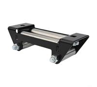 Guía de rodillo de cabrestante para ATV de 5500 libras, marco de acero con rodillos de acero inoxidable diseñados para proteger las cuerdas de acero del cabrestante y reducir la fricción durante el