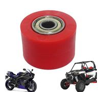 Guía de rodillo de cadena de alto rendimiento, rueda de tensión de 8 mm, soporte de cadena resistente, ajustador de polea, de montaje de absorción, actualización para bicicleta todoterreno