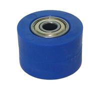 Guía de rodillo de cadena de alto rendimiento, rueda de tensión de 8 mm, soporte de cadena resistente, ajustador de polea, de montaje de absorción, actualización para bicicleta todoterreno