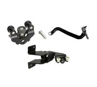 Guía de Rodillos para Puerta corrediza Compatible con Fiat Scudo 2007-2016. Guía de Rodillos para Puerta corrediza de Coche, Lado Derecho hacia Arriba, OEM: 1498205080, 1498209080, 1498207080.