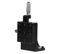 Guía de rodillos transversales de etapa lineal manual, eje Z, etapa de inspección de precisión, distancia de viaje ± 6,5/12,5 mm, capacidad de carga 39,2 N (4 kgf)