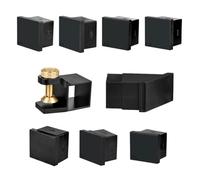 Guía de sierra de aluminio 1:4:7:8 90° de cola de milano para carpintería, guía de sierra en ángulo, medición manual de colas de milano