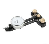 Guía de sierra de mesa de corte fino con indicador de dial para cortes precisos de tira estrecha, se adapta a pistas de ranura en T de 3/8 x 3/4 pulgadas para sierras de banda, mesas de enrutador