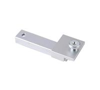 Guía de sierra de riel cuadrada de 90°, ángulo recto, aleación de aluminio, tope positivo rápido, herramienta de banco de trabajo for carpintería, 1 unidad
