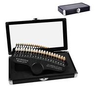 Guía De Sombra De Dientes Dentales Con Espejo, Tabla De Sombras De Blanqueamiento Dental 3d R-20 De Porcelana Profesional Con 20 Colores, Pestaña De Sombra De Blanqueamiento Dental