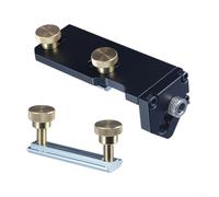 Guía de taladro de perfil de aluminio con tope ajustable para una profundidad de perforación precisa, herramienta auxiliar de roscado M6 M8 compatible con extrusiones tipo 20/30/40