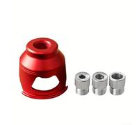 Guía de taladro vertical de 6 a 10 mm, localizador de posicionamiento de agujeros de aleación de aluminio para carpintería, guía de broca de autocentrado de precisión para muebles de juntas de espiga