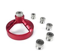 Guía de taladros de 6/7/8/9/10 mm, kit de plantilla de guía de taladro para perforación de orificios verticales, herramienta de centrado de carpintería, juego de accesorios de perforación vertical
