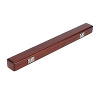 Guía de tocaderías de la banda de la caja de baton vara de almacenamiento protector de madera accesorios de instrumentos musicales s brillantes hechos a mano para amantes de la (Caja cuadrada)