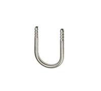 Guía de tubo de acero inoxidable para peceras, conector curvado en U para manguera de acuario, enrutamiento a través de tanques, llantas y línea de filtro, guía de tubería de acuario, conector de