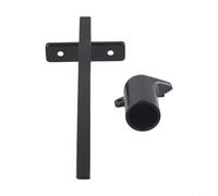 Guía de valla y boquilla de polvo para sierra circular, valla de rasgado 164095-8 con boquilla de extracción de polvo 419283-5 compatible con BSS610 BSS611 DSS610 DSS611, juego de accesorios para