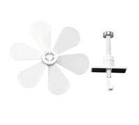 Guía de viento de ventilación de CA compatible con el 99% de las salidas centrales HVAC incluyendo tipos redondos y de rejilla (blanco)