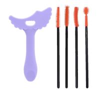 Guía del aplicador de rímel, Aplicador de protector de rímel - Guía de plantillas de rímel de silicona - Herramienta de ayuda de maquillaje con mango ergonómico para citas, uso diario, fiestas, salida