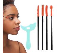 Guía del aplicador de rímel, Aplicador de protector de rímel - Plantilla de plantilla Escudo aplicador de silicona | Herramienta de maquillaje de ojos de de silicona para citas, fiestas, sali