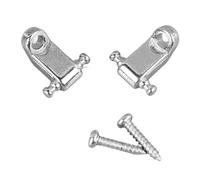 Guía del árbol de Rodajeros de la Cuerda de Guitarra Eléctrica de Metal Guía del árbol de Bloqueo Seguro ENTONACIÓN ENTONACIÓN PRECIONA NEGRO (Plata)