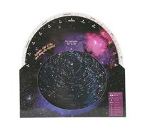 Guía del Cielo Nocturno de Mapa de Estrellas para Astronomía, Mapas de Cielo, Muestra Las Ubicaciones de 100 Grupos de Estrellas, Nebulosas y Galaxias