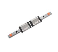 Guía Deslizante de 200 Mm con Orificio de Montaje de 3 , 5 Mm MGN12H Movimiento Flexible de Contacto de 4 Puntos 2 Rieles de Guía Lineal Deslizantes para Equipos de Automatización
