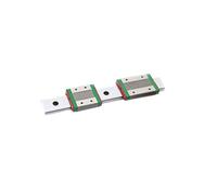 Guía deslizante lineal en miniatura de alta precis Guía lineal de 15 mm MGN15 L = 100 mm-1000 mm Guía lineal + guía lineal MGN15C(400mm)